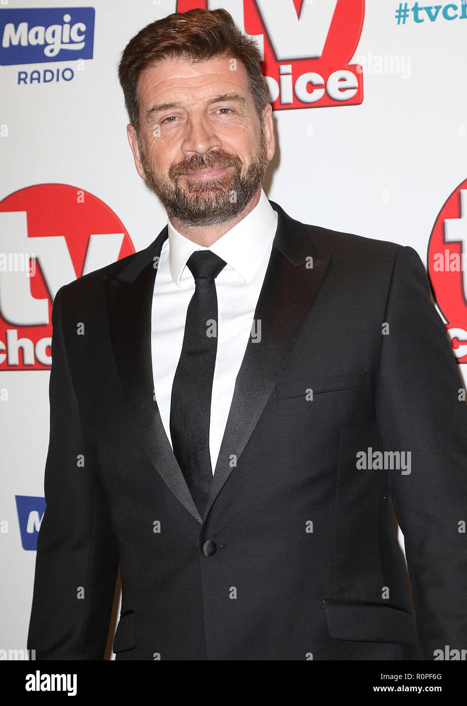 September 10, 2018 - Nick Knowles Teilnahme an 'TV Choice Awards 2018, Dorchester Hotel in London, Großbritannien Stockfoto