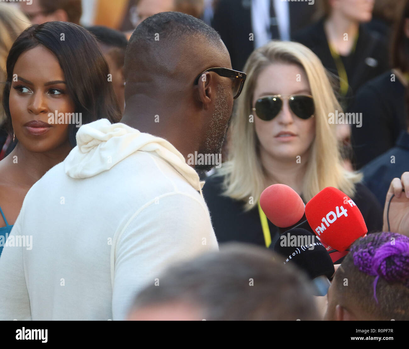 21 Aug, 2018 - Idris Elba die Teilnahme an 'Yardie' UK Premiere, BFI Southbank in London, Großbritannien Stockfoto