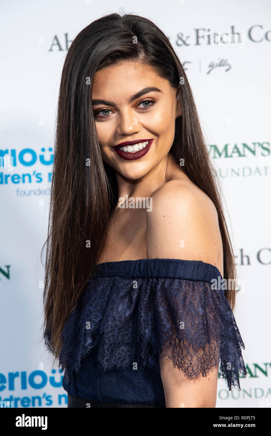 London, Großbritannien. 6. November 2018. Emily Canham besucht die SeriousFun London Gala 2018 im Roundhouse am 6. November in London, England 2018. Credit: Gary Mitchell, GMP-Media/Alamy leben Nachrichten Stockfoto