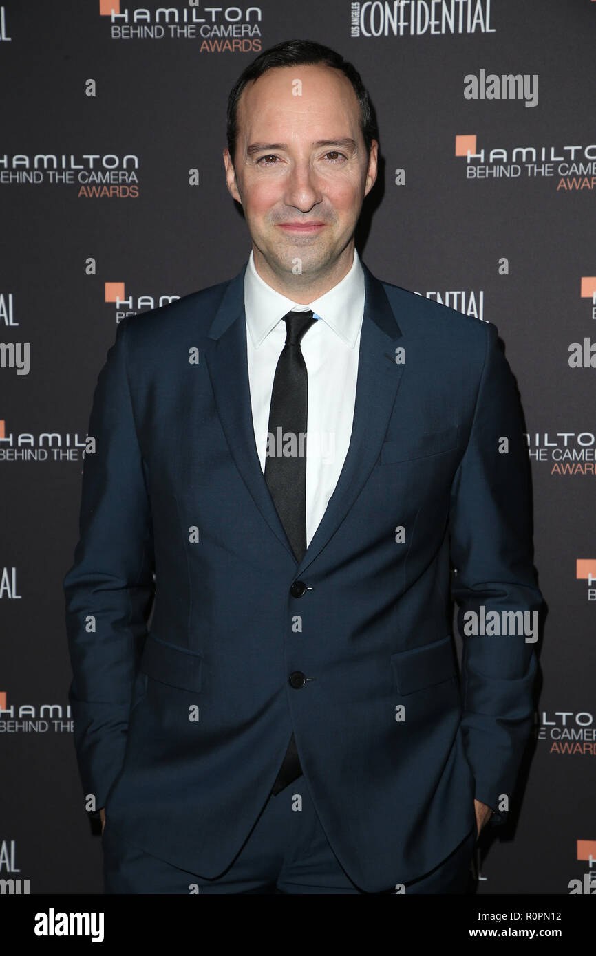 Los Angeles, Kalifornien, USA. 4 Nov, 2018. Tony Hale während Ankunft für die 10 Hamilton hinter der Kamera Auszeichnungen. Credit: Faye Sadou/AdMedia/ZUMA Draht/Alamy leben Nachrichten Stockfoto