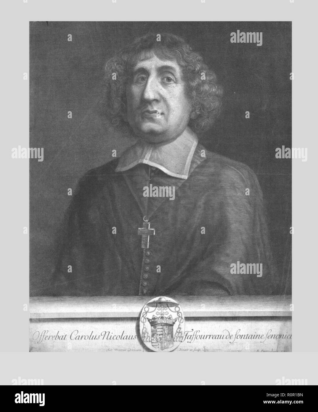 Louis-Henri de Pardaillan de Gondrin, c 1673. Schöpfer: Antoine Masson. Stockfoto