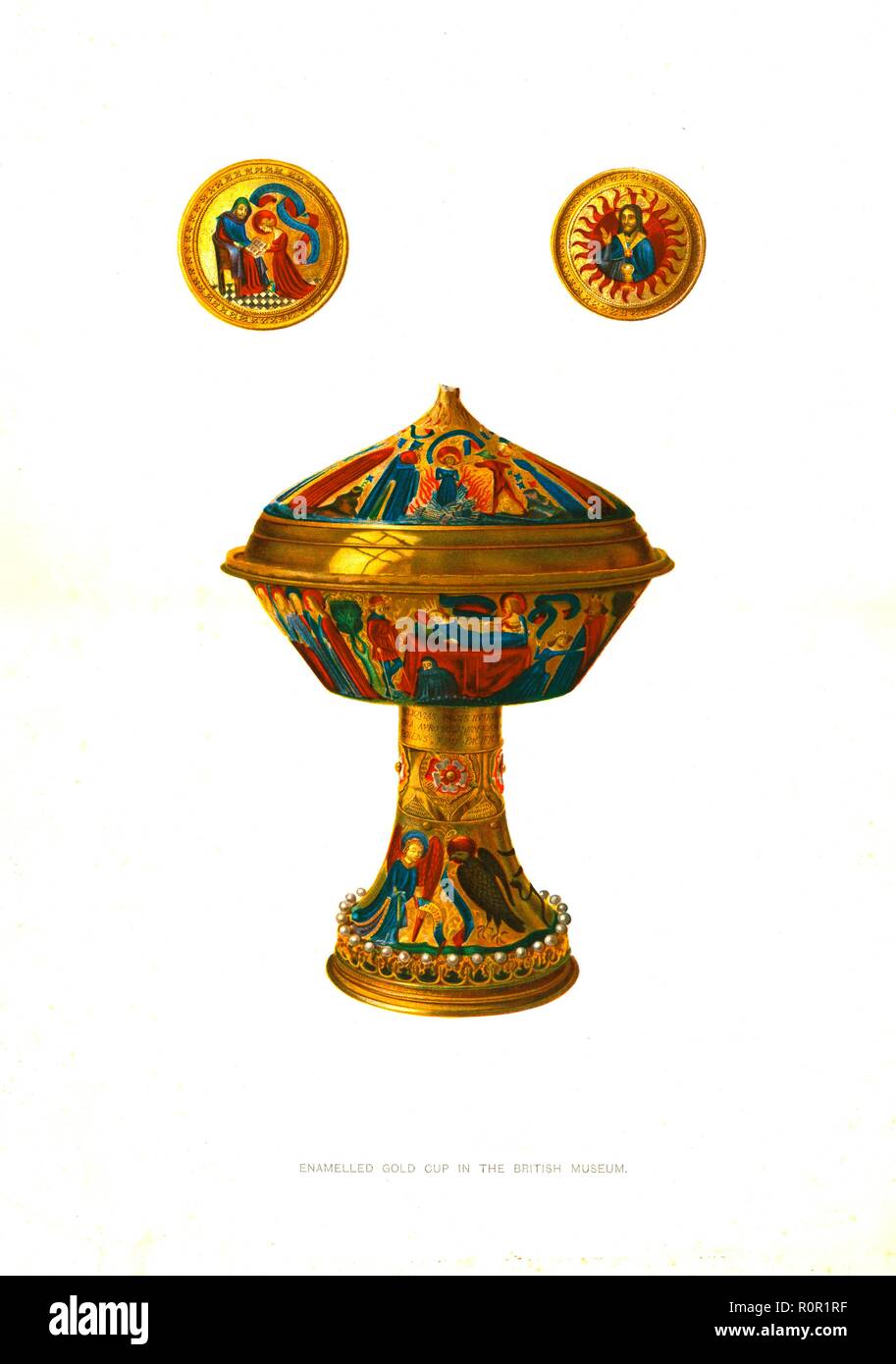 Die Royal Gold Cup, (Ende 19. Jahrhundert). Schöpfer: Unbekannt. Stockfoto