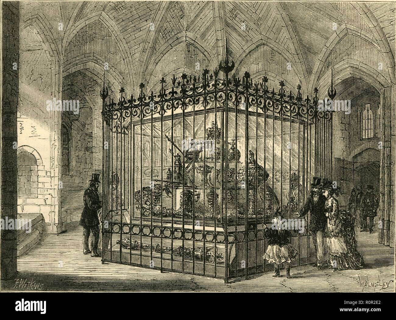 "Das Juwel der Zimmer im Tower', c 1872. Schöpfer: Unbekannt. Stockfoto
