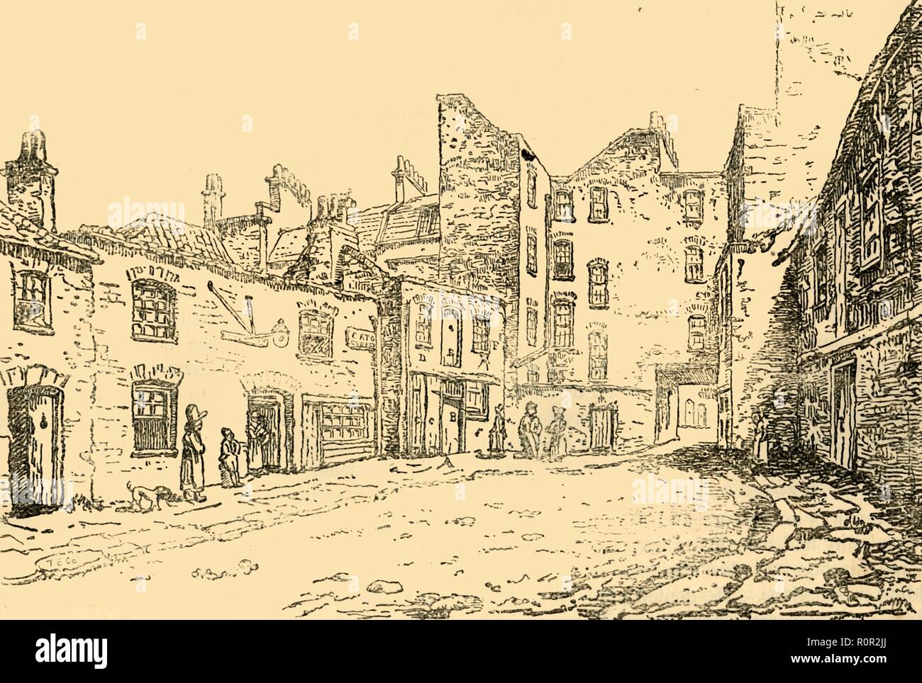 "Cato Street", 1820 (1878). Schöpfer: Unbekannt. Stockfoto