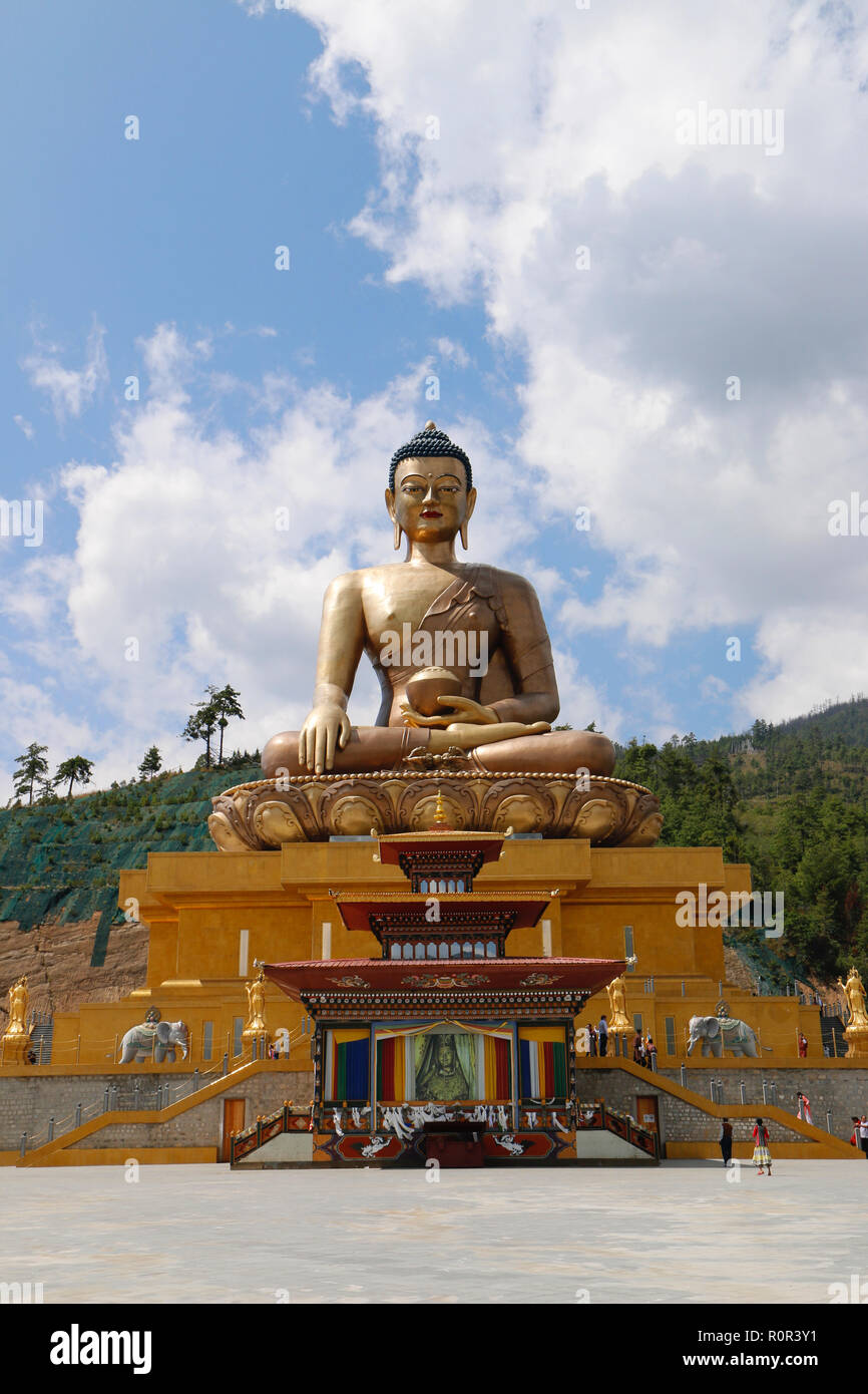 Buddha Statue Dordenma, Thimpu, Bhutan Stockfoto