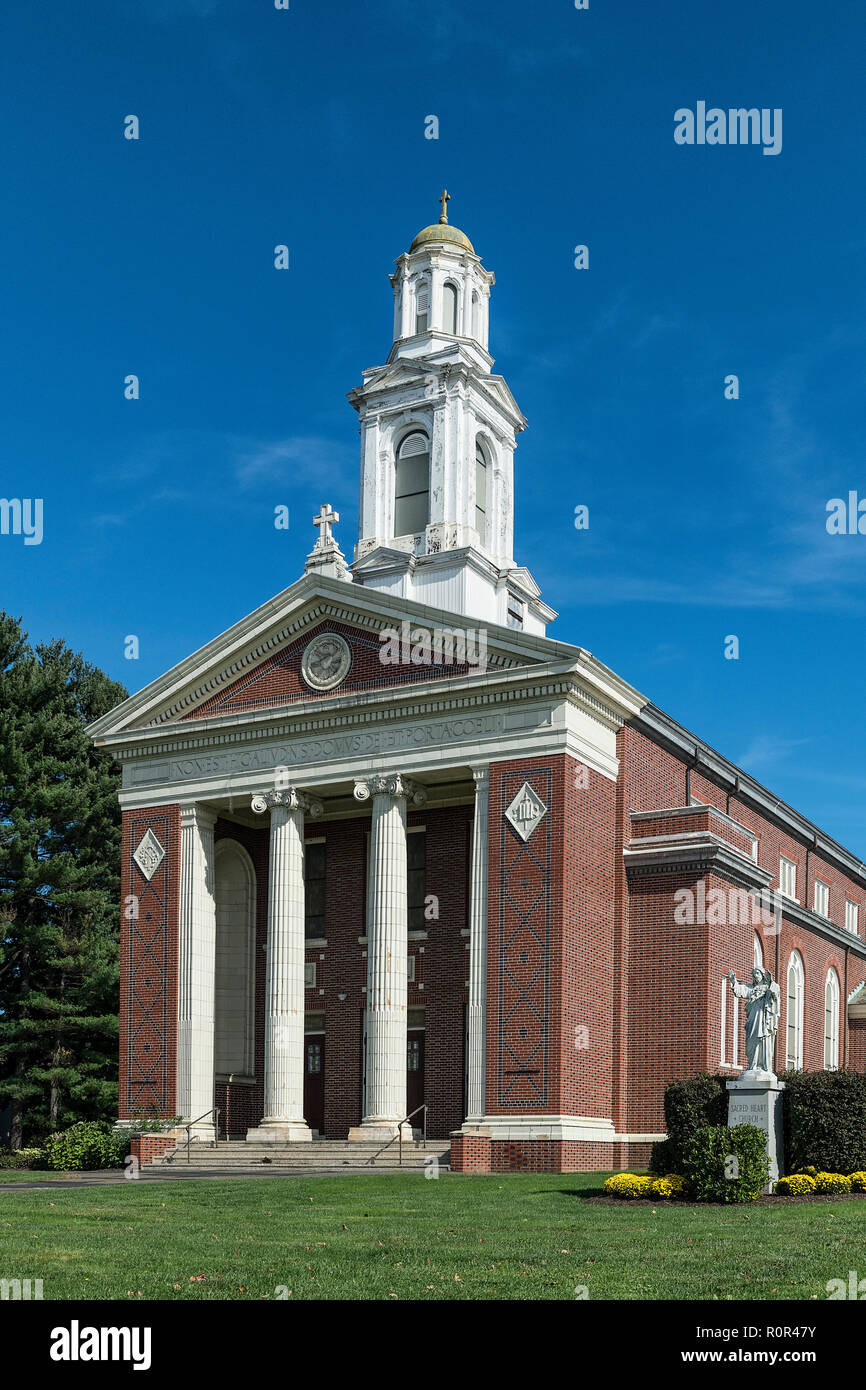 St Elizabeth Ann Seaton Kirche, Northampton, Massachusetts, USA. Stockfoto