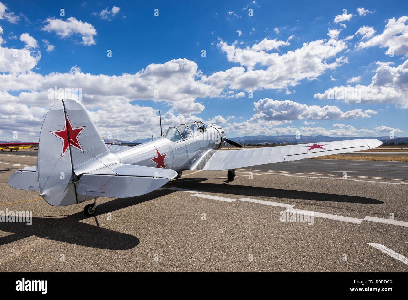 Oktober 6, 2018 Livermore/CA/USA - Flugzeuge am Livermore Municipal Airport Open House Veranstaltung Stockfoto