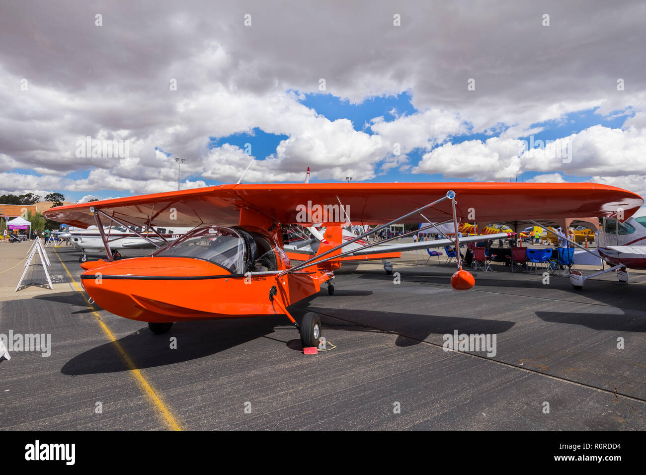 Oktober 6, 2018 Livermore/CA/USA - Experimental Aircraft auf Anzeige am Livermore Municipal Airport Open House Veranstaltung Stockfoto
