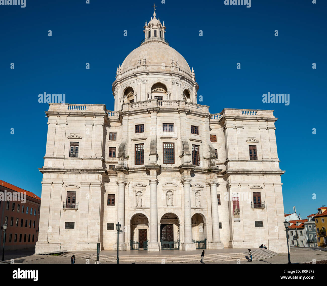 Igreja de Santa Engrácia, Panteão Nacional, nationale Pantheon, Lissabon, Portugal Stockfoto