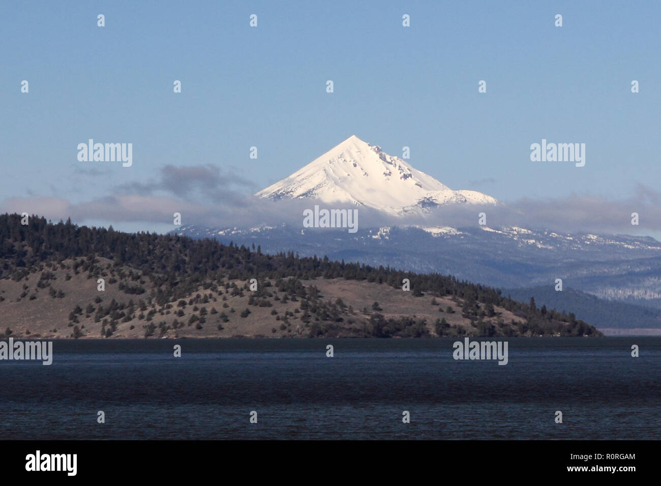 Mt. McLoughlin Stockfoto