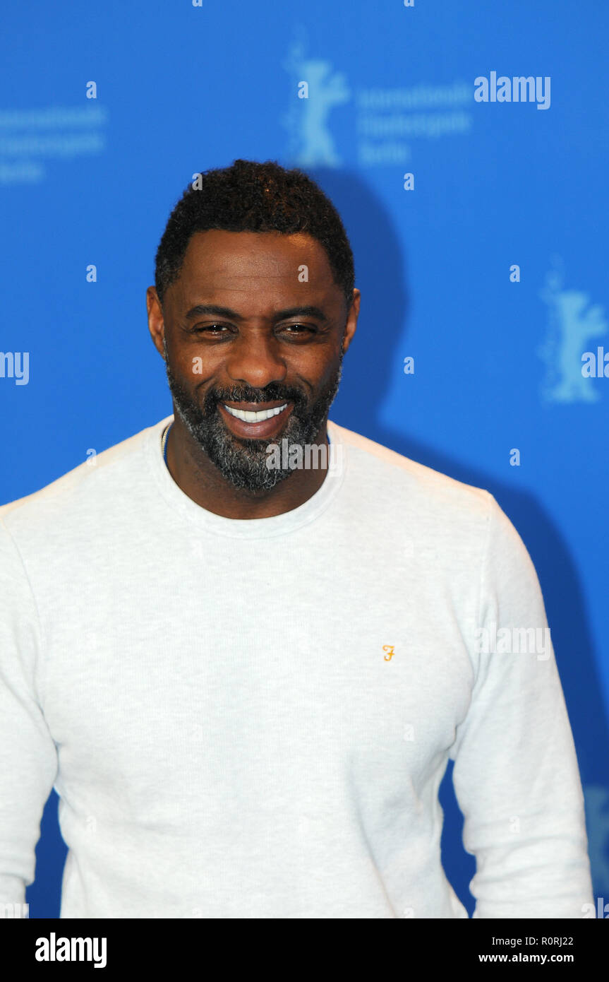 Februar 22th, 2018 - Berlin Idris Elba die Berlinale 2018 besucht. Stockfoto