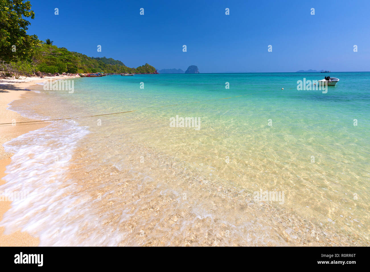 Tropical Beach in der Nähe der Koh Ngai in Thailand Stockfoto