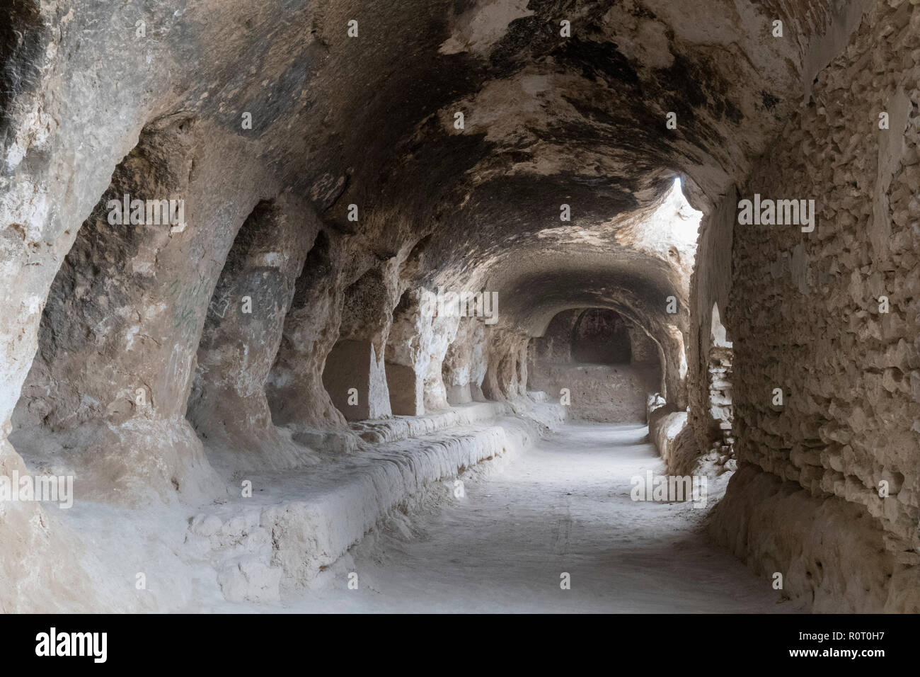 Buddhistische Stupa von Takht-e Rostam, Samangan, Provinz Samangan, Afghanistan Stockfoto