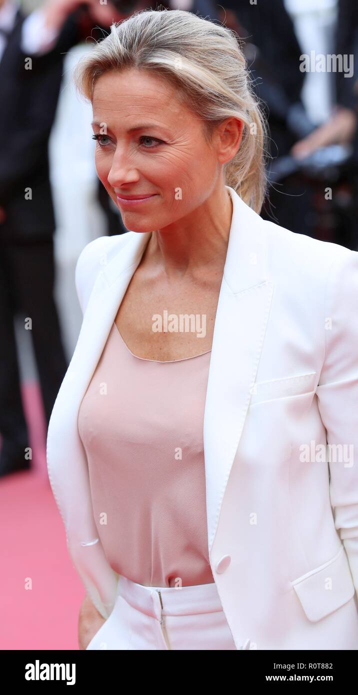 Cannes Frankreich 18 Mai 2018 Anne Sophie Lapix Besucht Das Screening Von Die Wilden Birnbaum Ahlat Agaci Am 71st Jahrlichen Filmfestspiele Von Cannes Stockfotografie Alamy