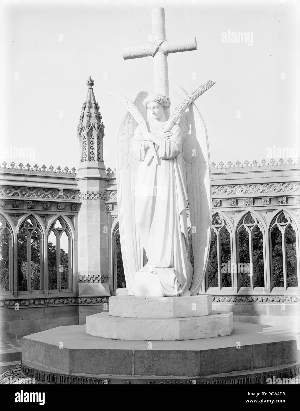 Engel der Gedenkstätte gut, Cawnpore, Indien, 1902. Schöpfer: Kirk & Söhne von Cowes. Stockfoto