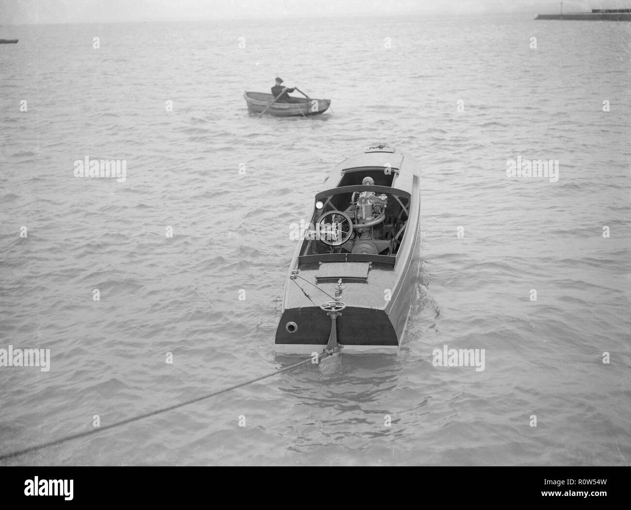 21 Fußzeile Motor starten, Motoren, 1914. Schöpfer: Kirk & Söhne von Cowes. Stockfoto