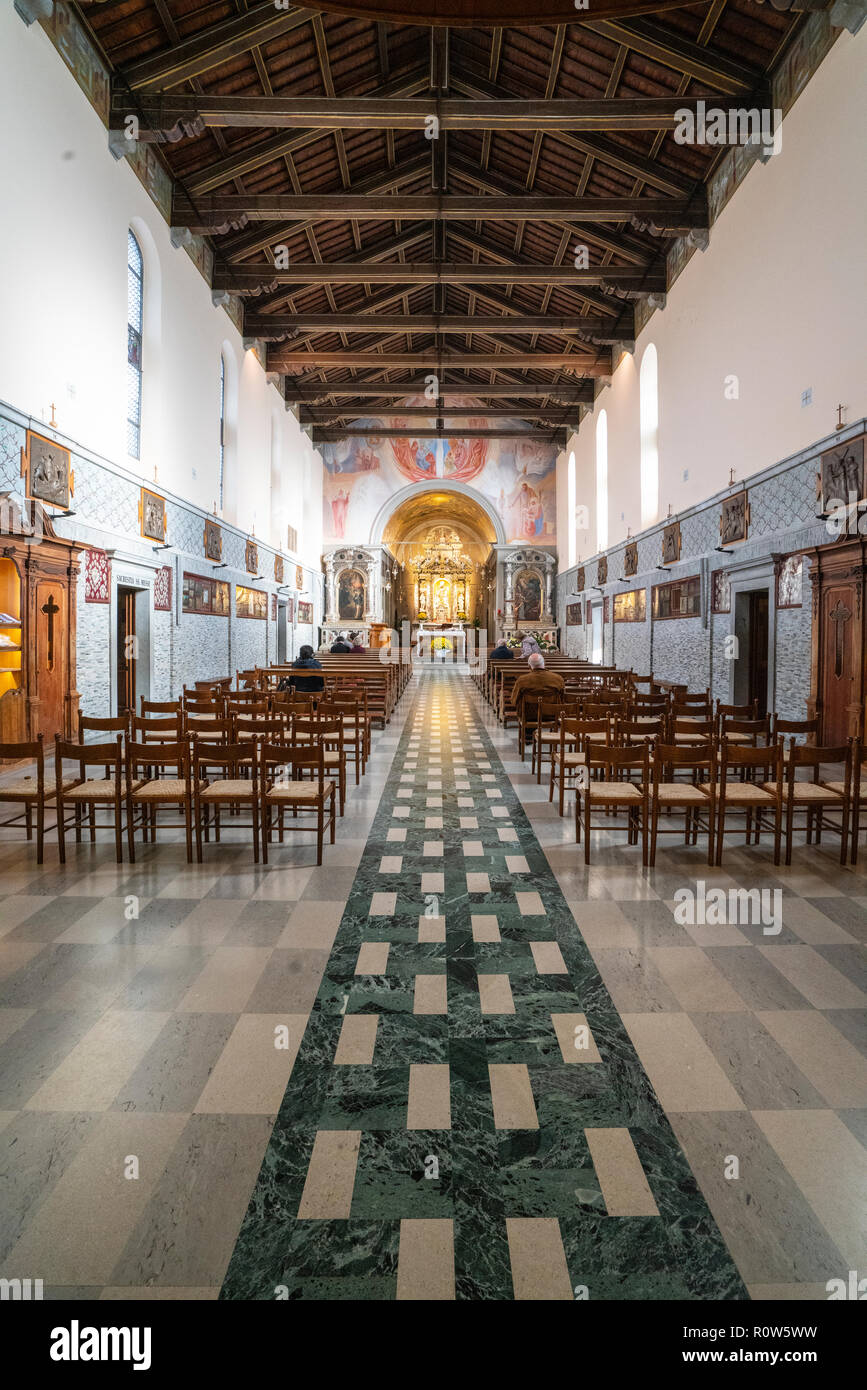 Das Heiligtum der Jungfrau von Castelmonte, Friaul Julisch Venetien, Italien Stockfoto