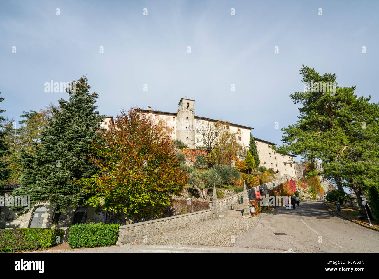 Das Heiligtum der Jungfrau von Castelmonte, Friaul Julisch Venetien, Italien Stockfoto