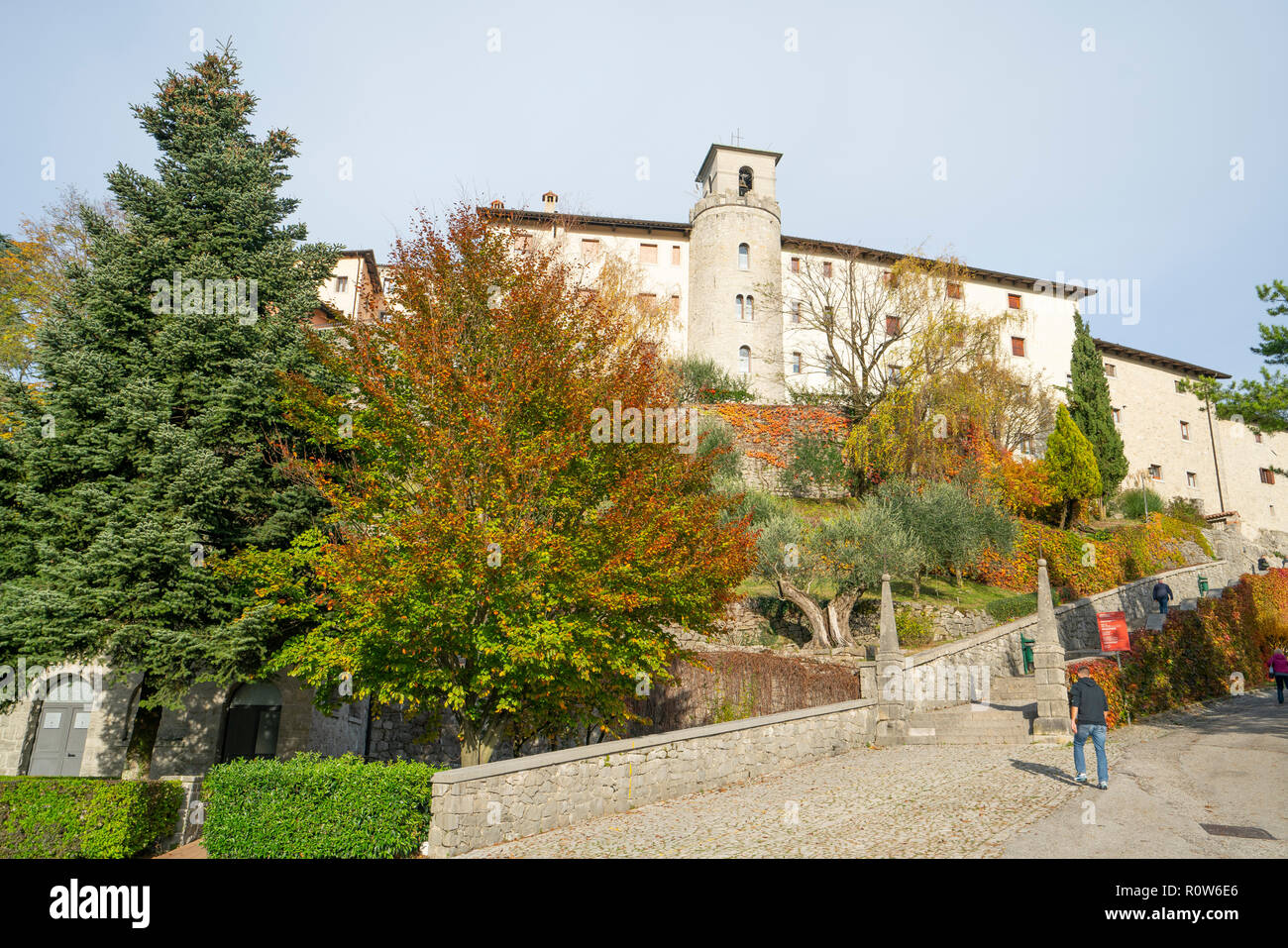 Das Heiligtum der Jungfrau von Castelmonte, Friaul Julisch Venetien, Italien Stockfoto