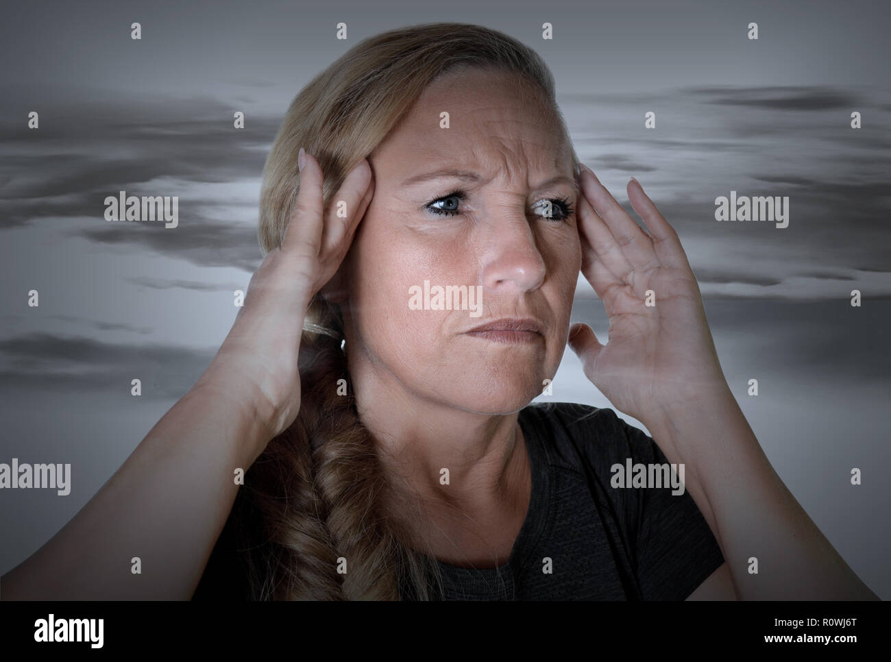 Kopf schmerz -Fotos und -Bildmaterial in hoher Auflösung – Alamy