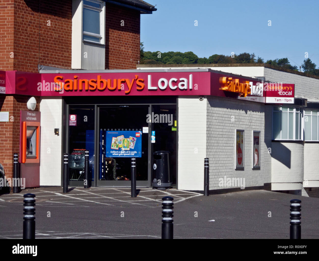 Sainsbury's Lokale Convenience Store oder Shop, Großbritannien Stockfoto