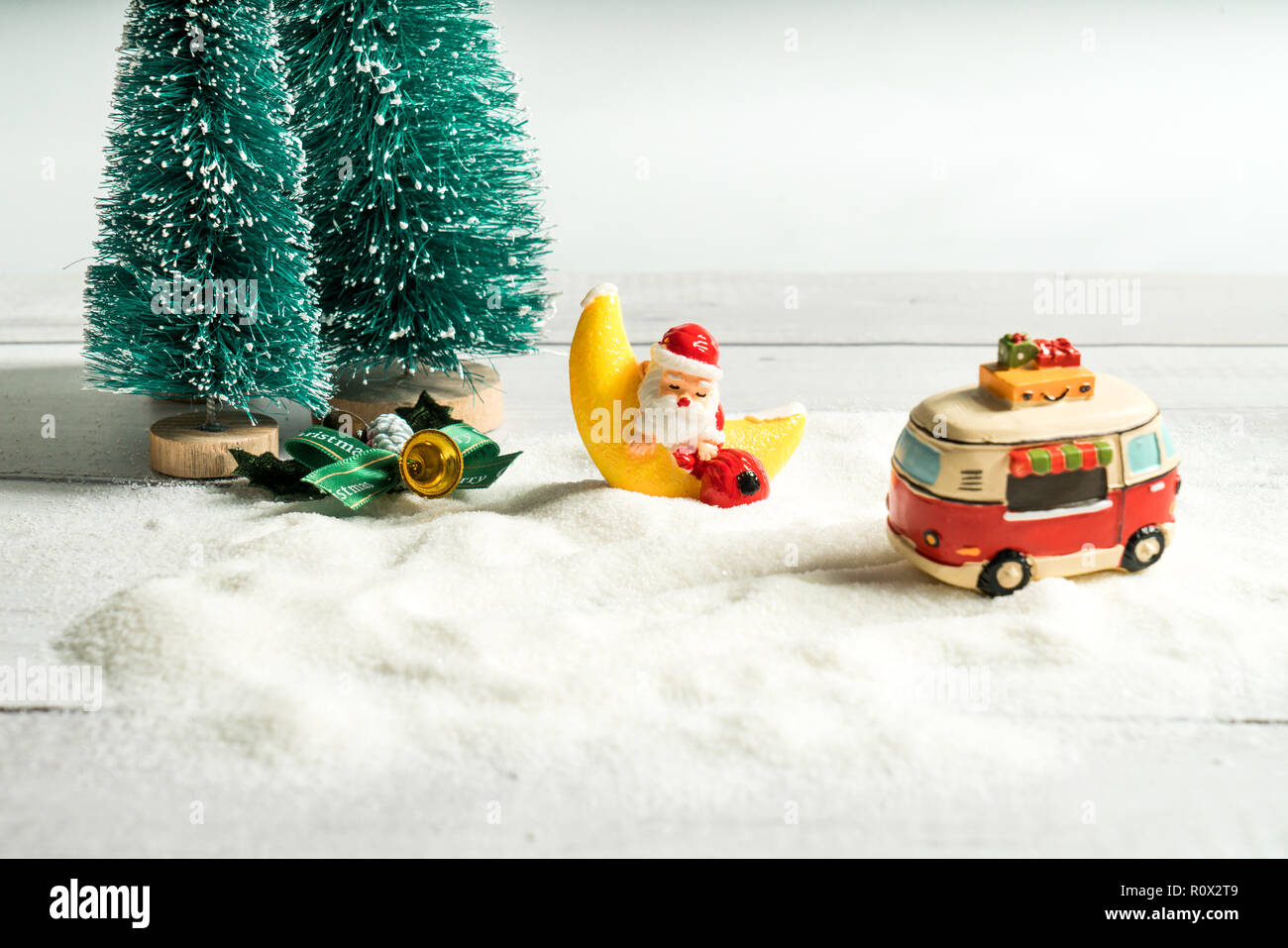 Weihnachten Dekoration Hintergrund Stockfoto