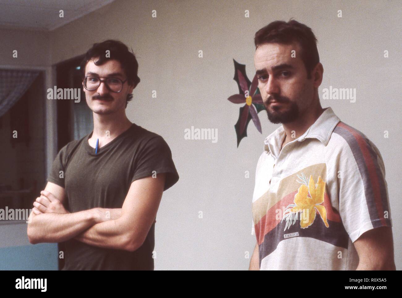 Söldner in Costa Rica 1985 gefangengesetzt Stockfoto