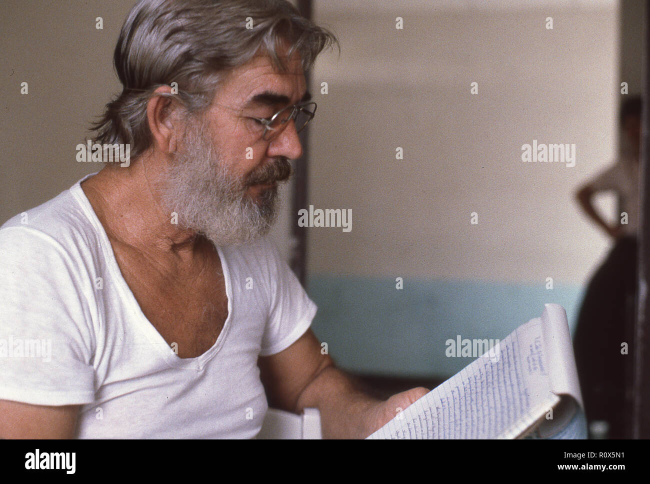 Söldner in Costa Rica 1985 gefangengesetzt Stockfoto