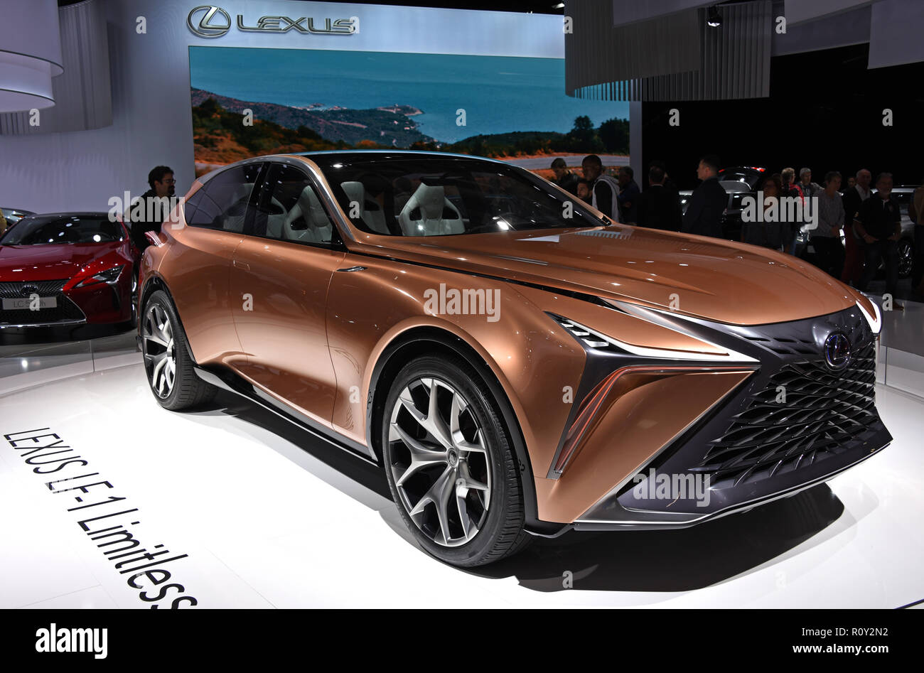 Lexus LF-1 Grenzenlose SUV Concept Car, Mondial Paris Motor Show, Paris, Frankreich, Europa Stockfoto