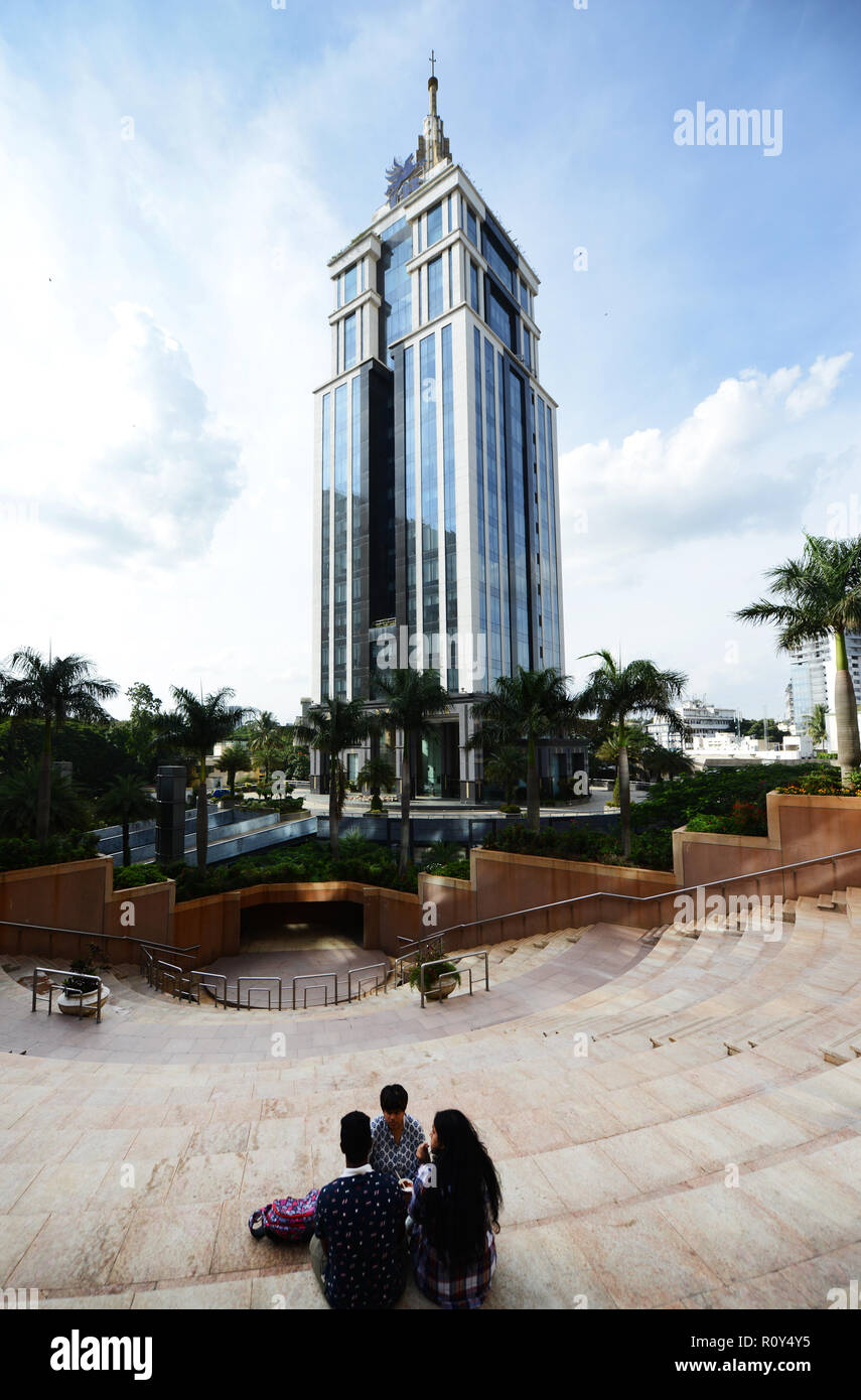 Die ultra-modernen UB City Shopping Mall in Bangalore, Indien. Stockfoto