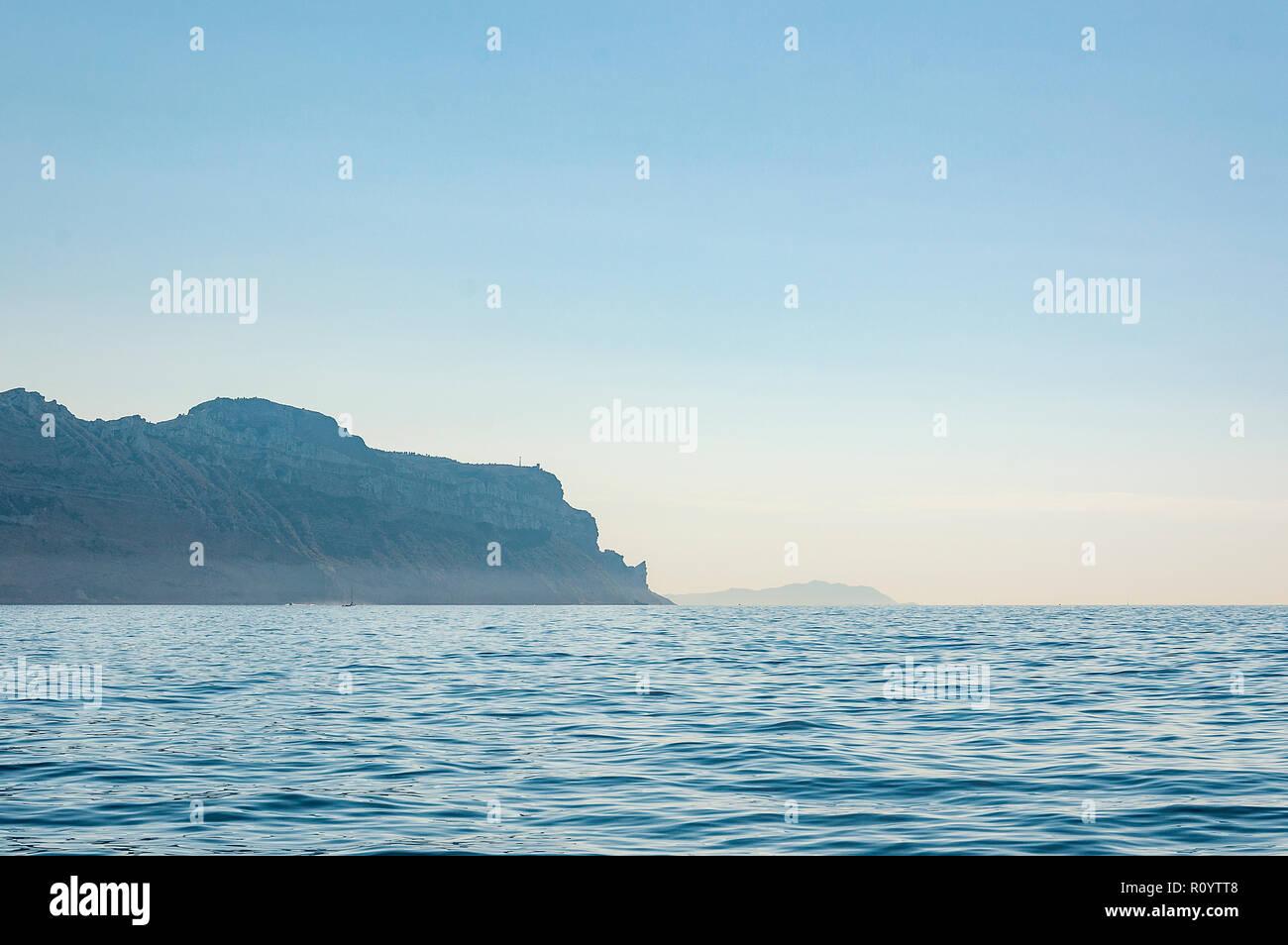 Panoramablick auf Cap Canaille Stockfoto