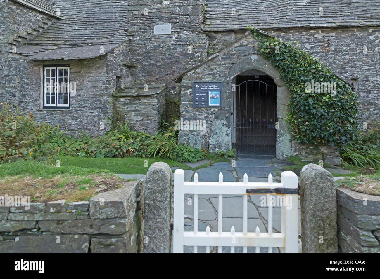 Die Alte Post, Tintagel, Cornwall, England, Großbritannien Stockfoto