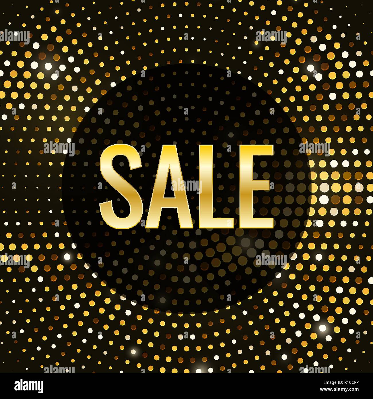 Schwarzer Freitag-Verkauf-Banner. Stock Vektor