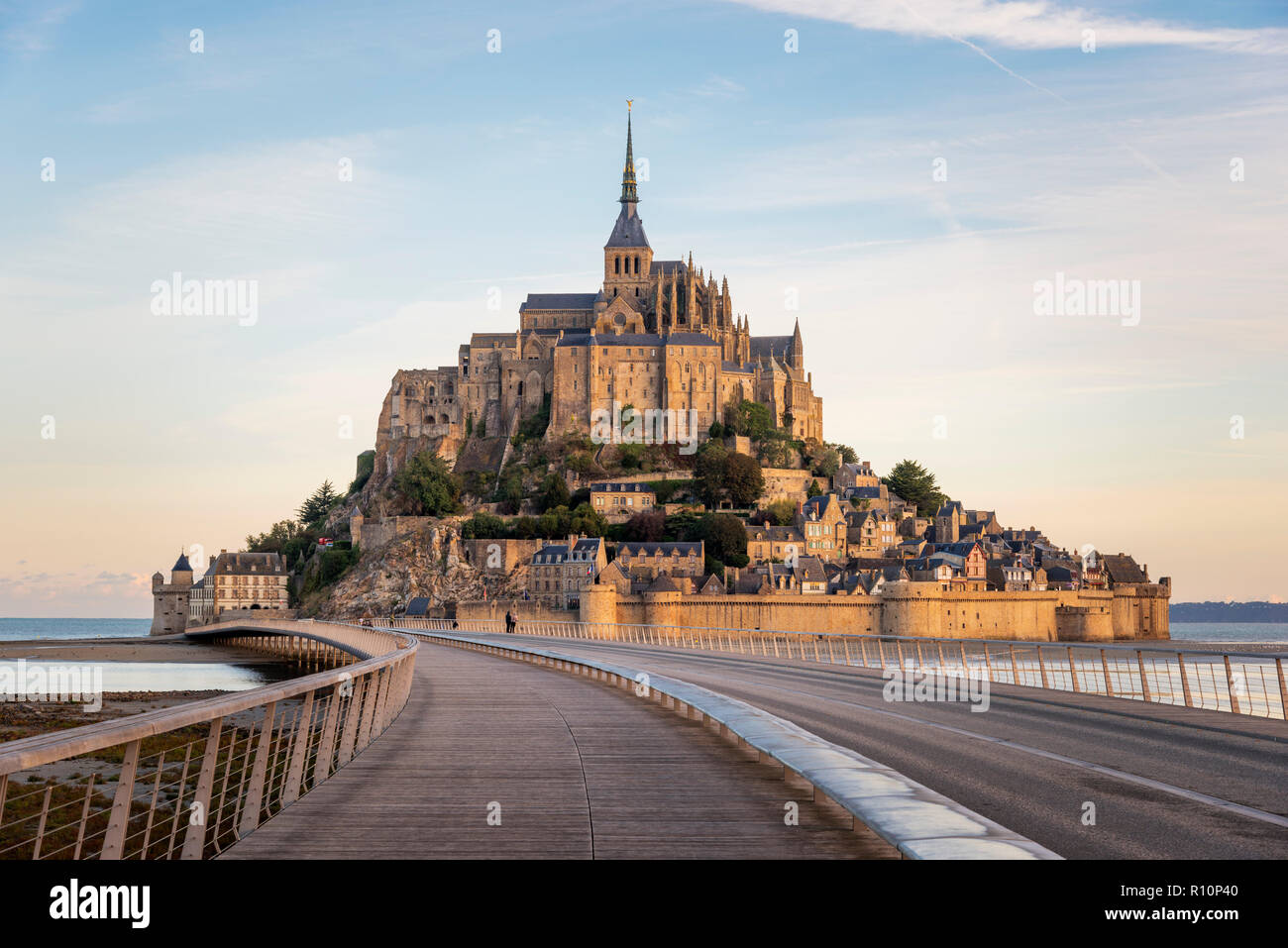 Mont Saint-Michel, Frankreich. Stockfoto