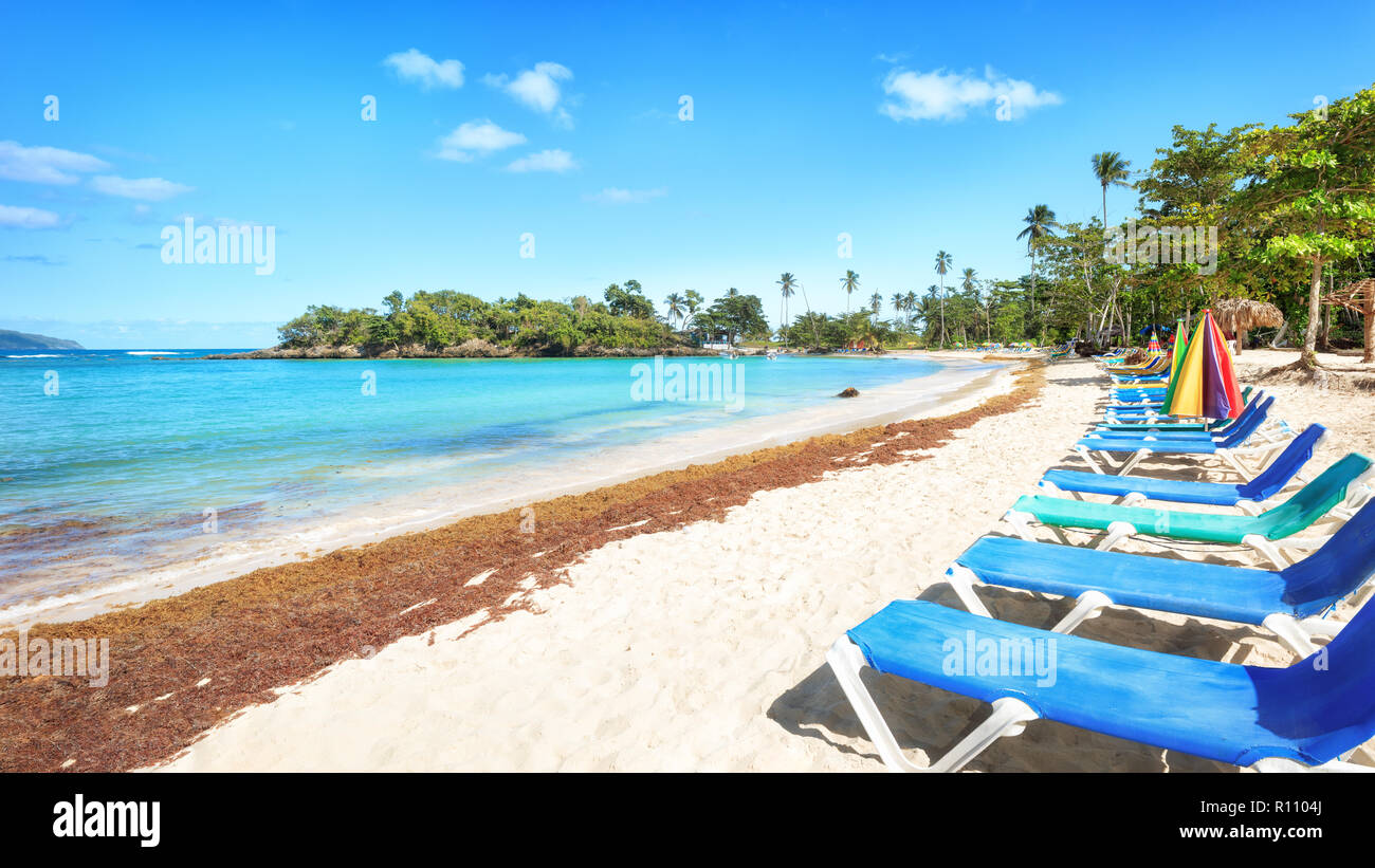 Urlaub in der Dominikanischen Republik Stockfoto