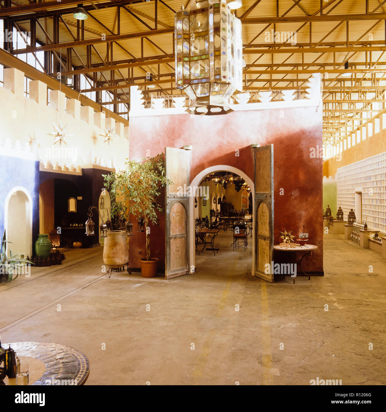 Im arabischen Stil Möbel Stockfoto