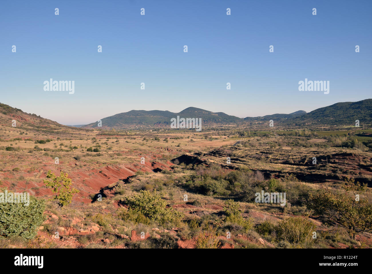 Haut-Herault Regionalen Naturpark, Languedoc, Südfrankreich. Stockfoto