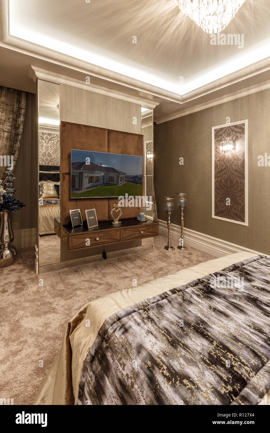 Elegant Style Stylish Detail Interior Decoration Bedroom