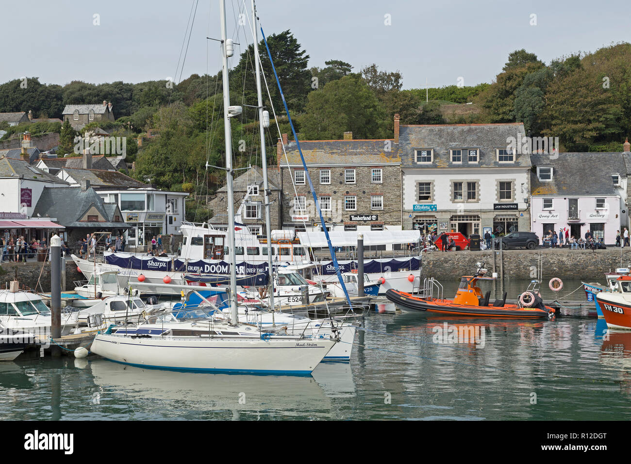 Hafen, Padstow, Cornwall, England, Großbritannien Stockfoto