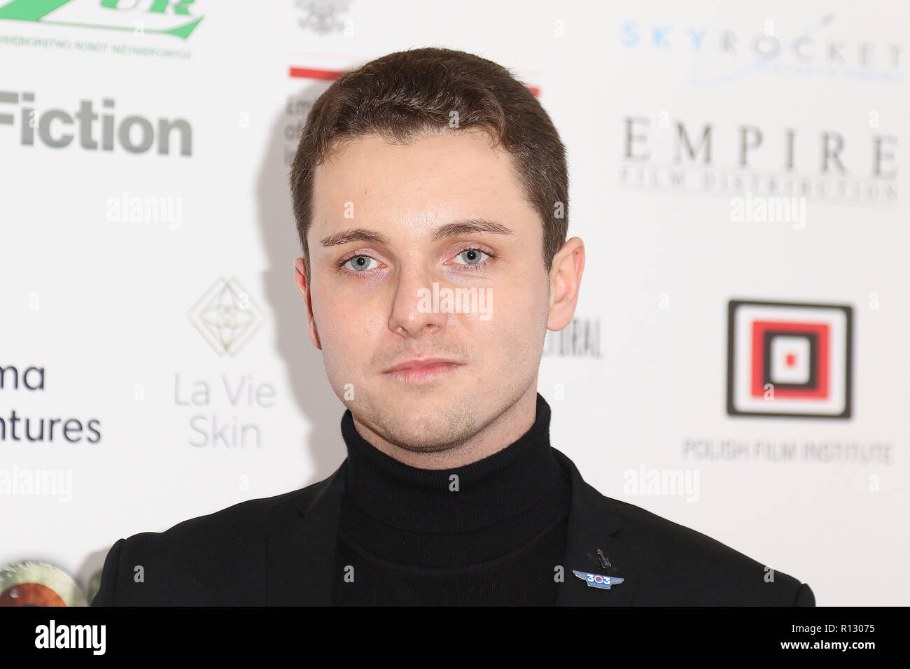 London, Großbritannien. 8. November 2018. Aleksander Wrobel, 303 Squadron-UK Premiere, das Science Museum London, London, Großbritannien, 08. November 2018, Foto von Richard Goldschmidt Credit: Rich Gold/Alamy leben Nachrichten Stockfoto