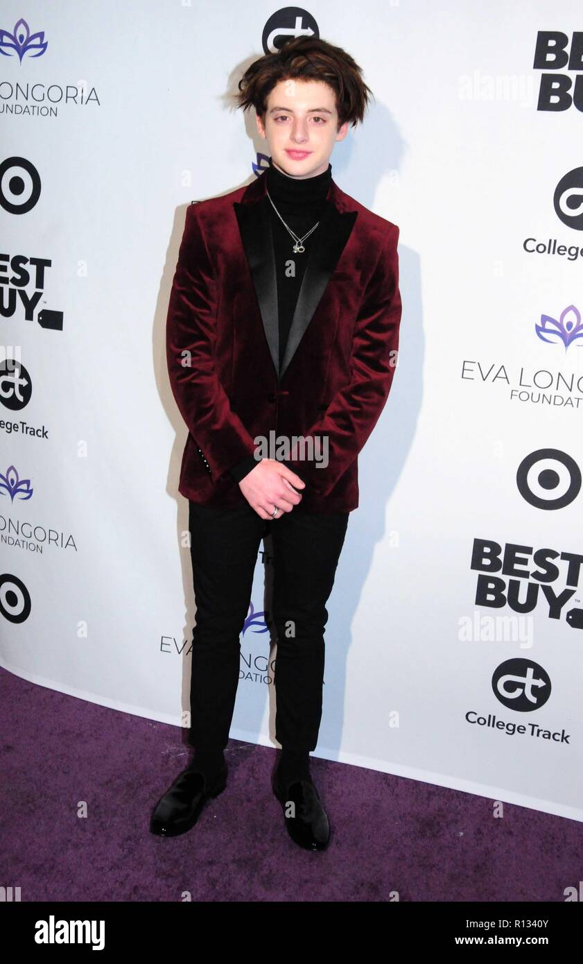 Los Angeles, Kalifornien, USA. 8. November 2018. Schauspieler Thomas dem Barbusca besucht die Eva Longoria Stiftung jährliche Abendessen am 8. November 2018 an vier Jahreszeit in Beverly Hills in Beverly Hills, Kalifornien. Foto von Barry King/Alamy leben Nachrichten Stockfoto