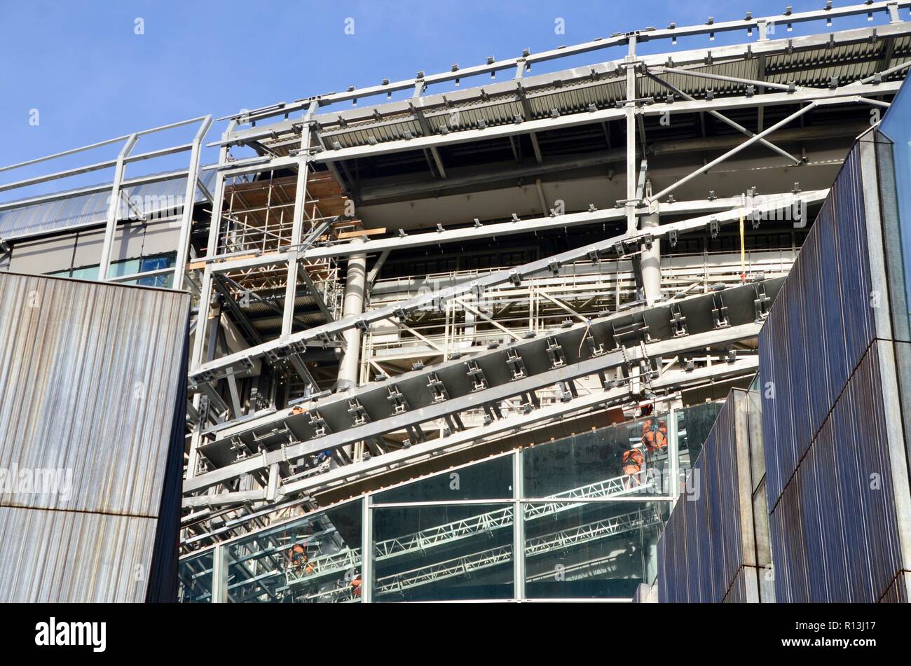 Tottenham des neuen Stadions im Bau in Tottenham haringey N 17 North London Stockfoto