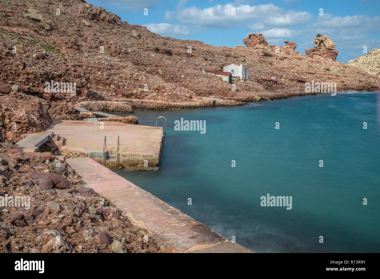 Cala Galdana, Menorca, Balearen, Spanien, Europa Stockfoto