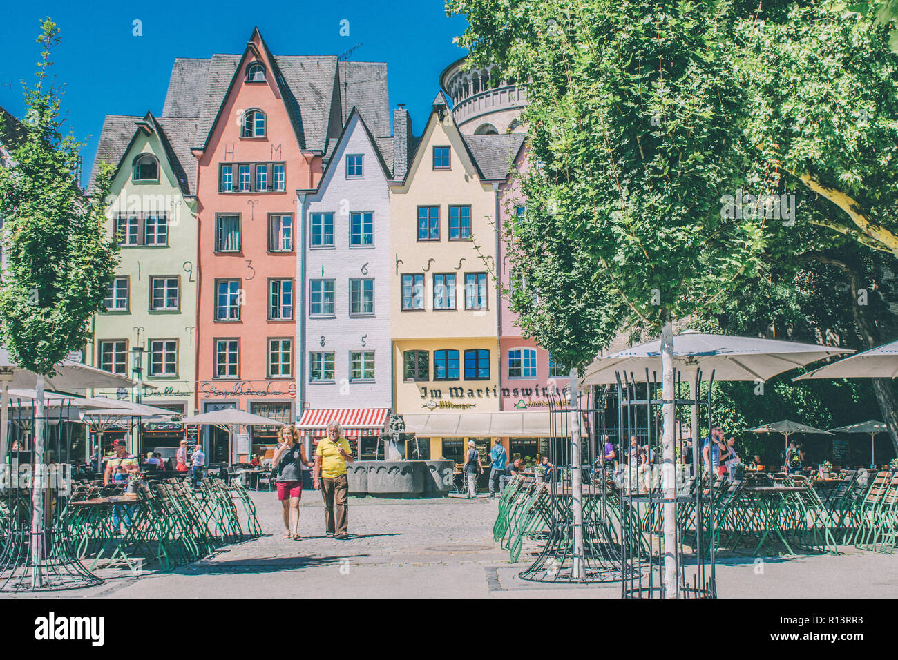 Köln, Deutschland Stockfoto