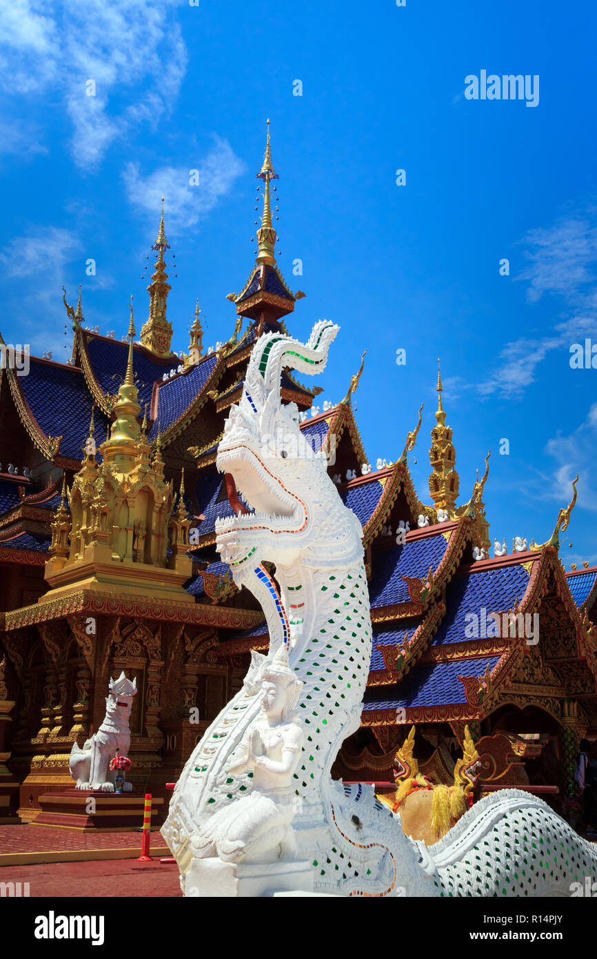 Die schönsten Tempel in Sukhothai, Thailand Wat Mongkol Pipat Tempel Stockfoto