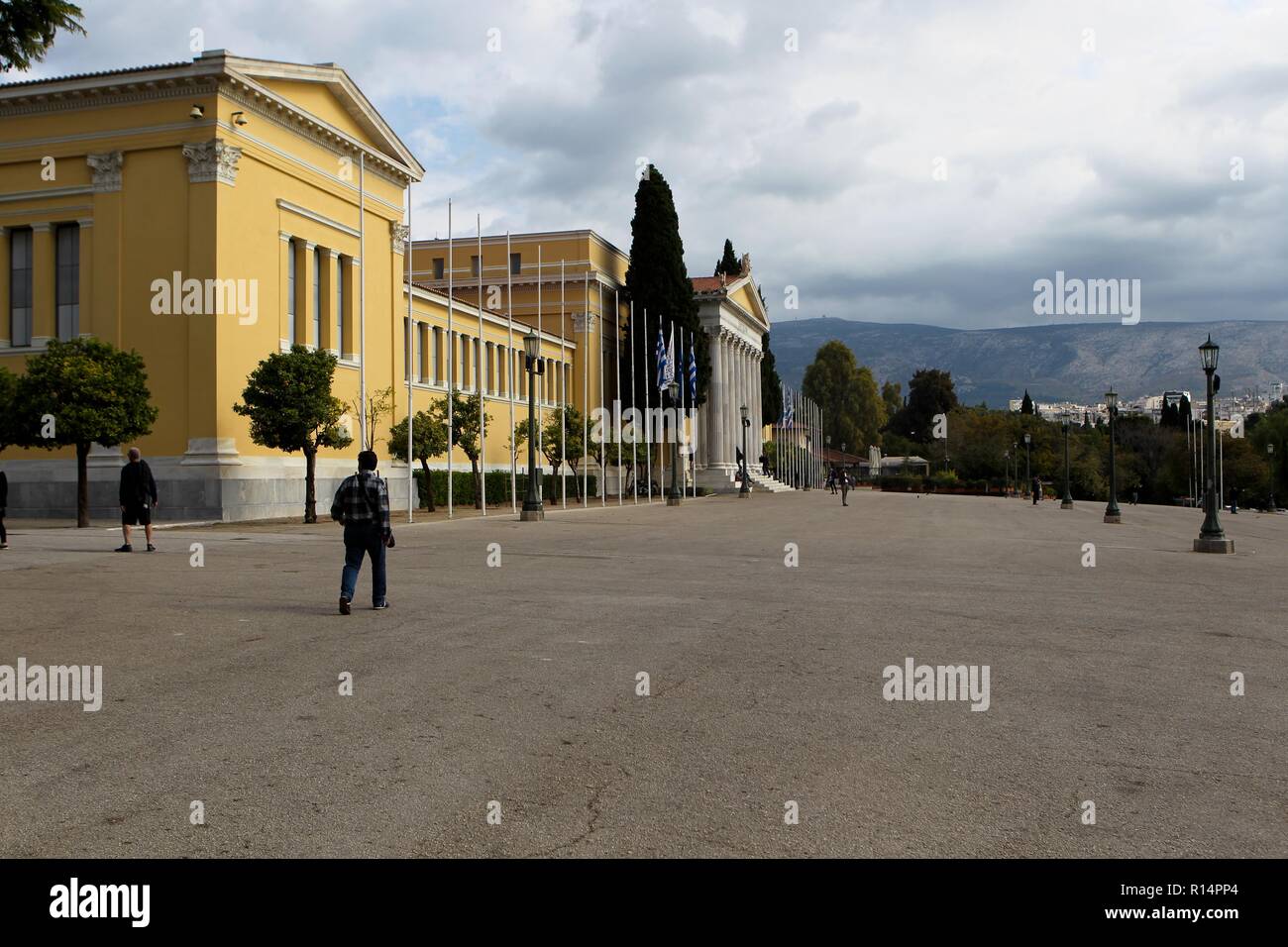 Zapeion Herrenhaus in Athen Griechenland Stockfoto