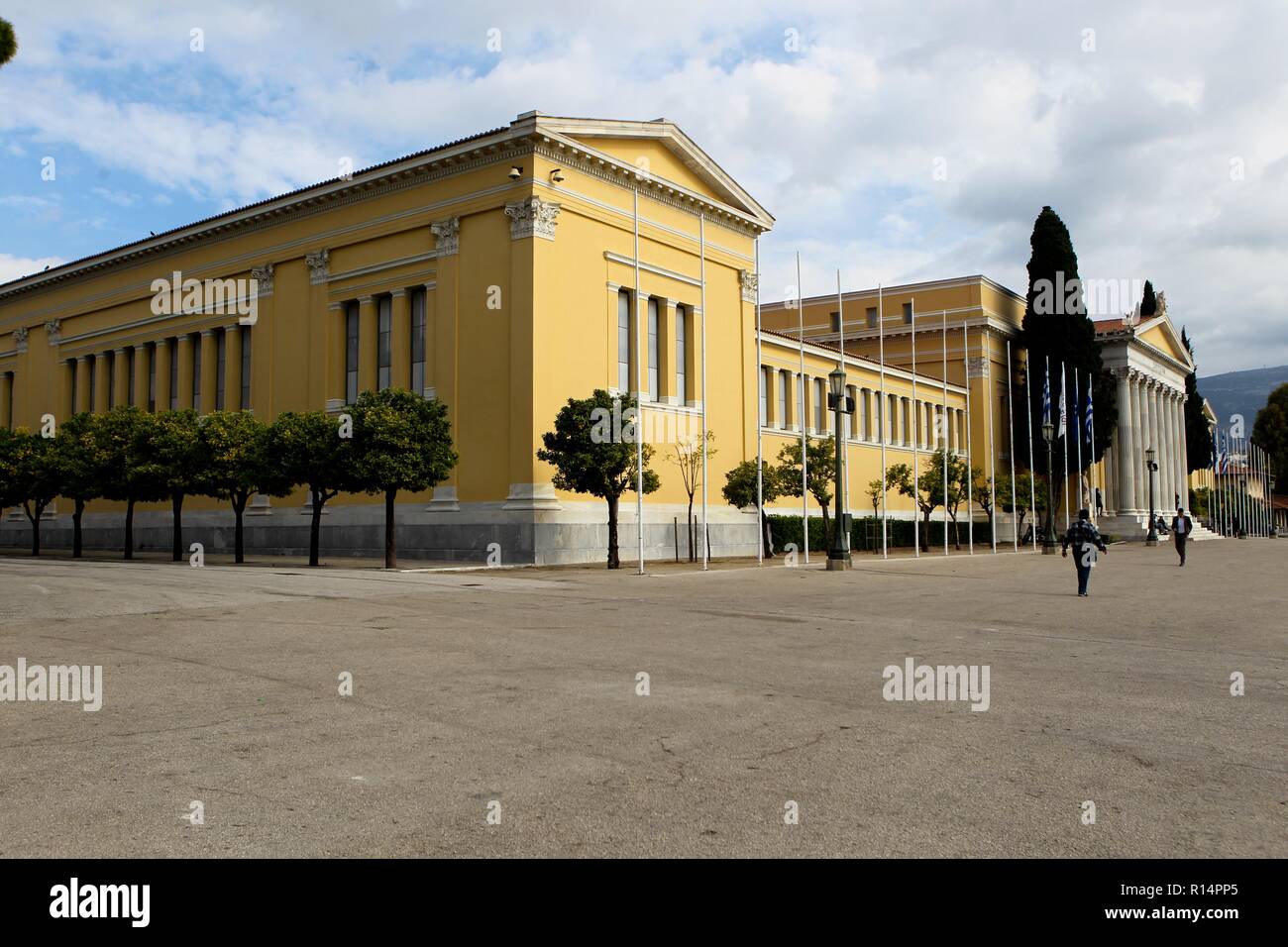 Zapeion Herrenhaus in Athen Griechenland Stockfoto