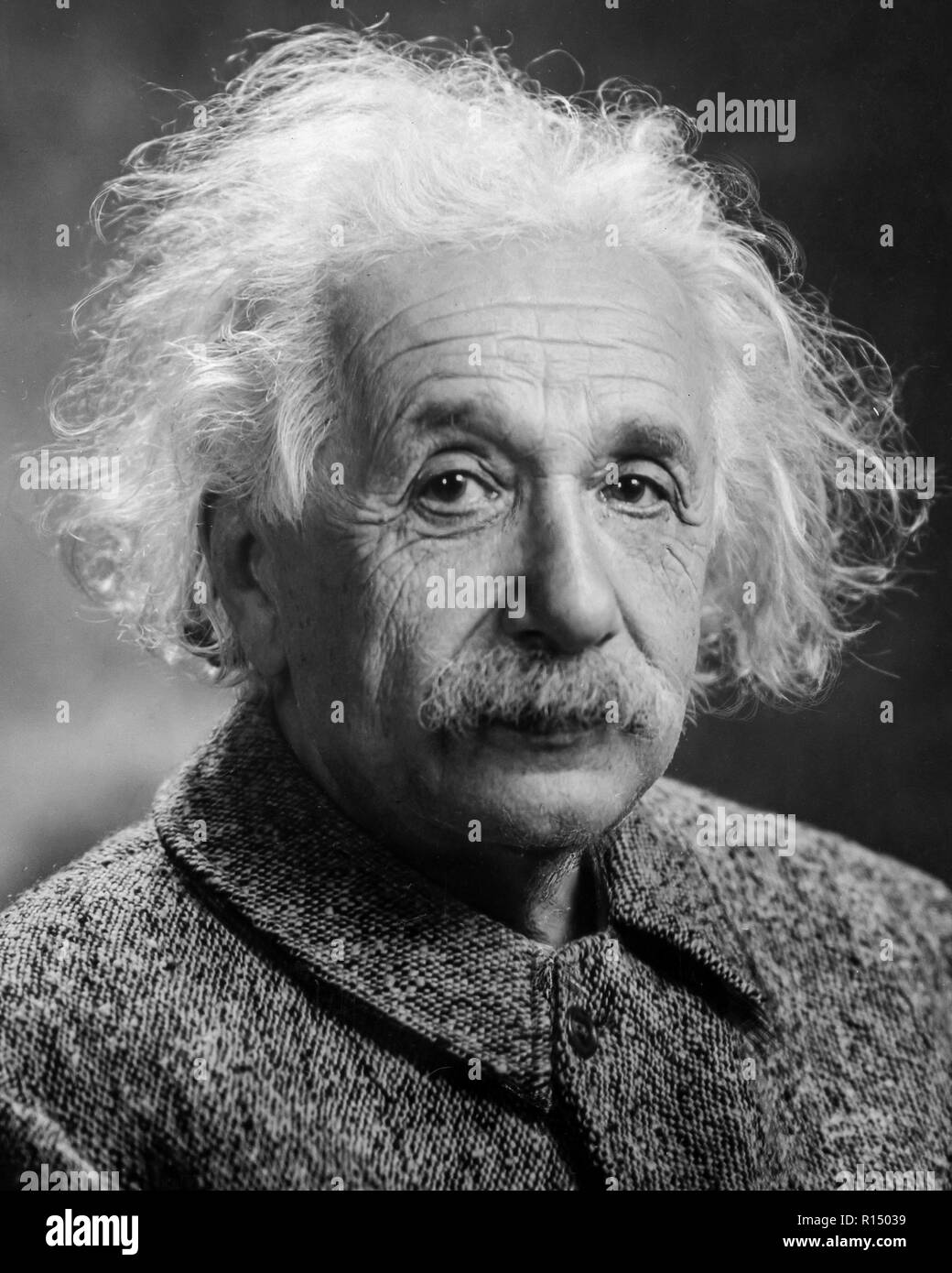 Porträt des Philosophen und Wissenschaftler Albert Einstein Stockfoto