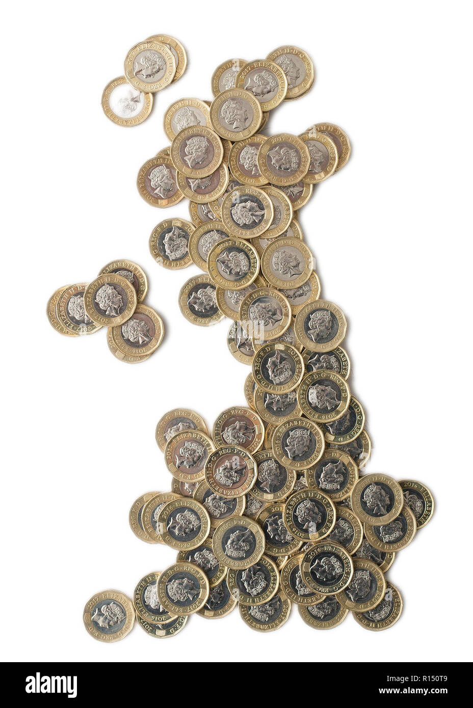 1 pfund karte Fotos und Bildmaterial in hoher Auflösung Alamy