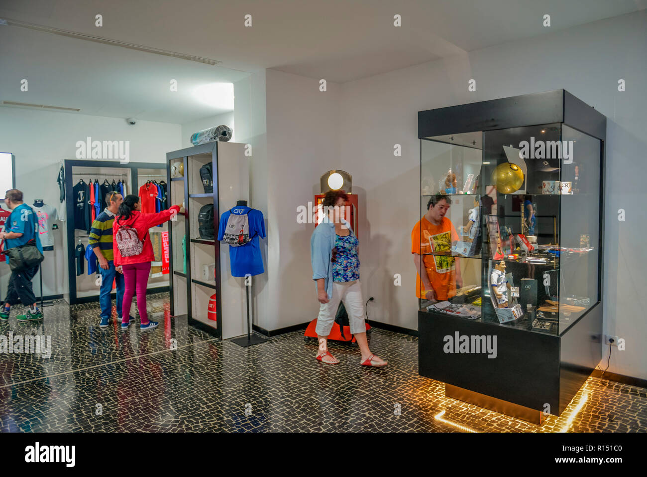 Museum CR 7, Av. Sa Carneiro, Funchal, Madeira, Portugal Stockfoto